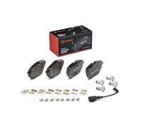 BREMBO Juego de pastillas de freno preparado para indicador desgaste con P 85