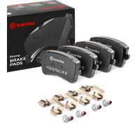BREMBO Juego de pastillas de freno Trasero para AUDI A4 B8 Avant (8K5) Q5 (8RB)