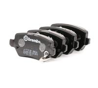 BREMBO Juego de pastillas de freno Trasero para OPEL Astra H Caravan (A04)