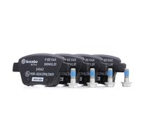 BREMBO Juego de pastillas de freno Trasero para VW GOLF VI (5K1) TOURAN (1T3) P