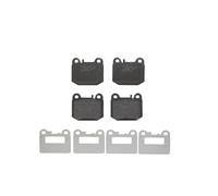 BREMBO Juego de pastillas de freno Trasero preparado para indicador de desgaste sin accesorios P 50 043 Juego de pastillas de freno Compatible con MERCEDES-BENZ Clase M W163, MASERATI QUATTROPORTE V