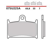 Brembo Juego de pastillas de freno MT07SU22SA Sinter delanteras