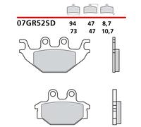 Pastillas de freno sinterizadas Yamaha YZF-R125 Brembo