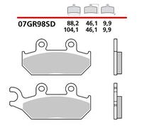 BREMBO KIT PASTIGLIE FRENO ANTERIORE PARA YAMAHA YXC VIKING VI 700 15-16-07GR98S