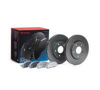 BREMBO KT 08 018 Kit de discos de freno y pastillas