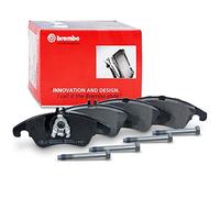 Brembo Juego de 4 pastillas de freno P 50 069 delanteras