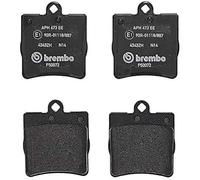 Juego de pastillas de freno BREMBO P 50 072, atrás