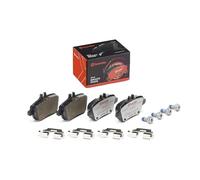 Brembo P 50 091X Pastilla de freno | Compatible con: Mercedes Benz Clase A, B-CLASS Sports Tourer, CLA Coupe, CLA Shooting Brake, GLA-CLASS, SLC, SLK