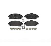 Juego de pastillas de freno BREMBO P 59 036, delante