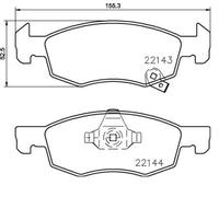 BREMBO P 59 084 Juego de pastillas de freno Delantero