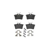 Brembo Pastillas de freno P 61 084 – Juego de 4 traseras para Citroën/Peugeot