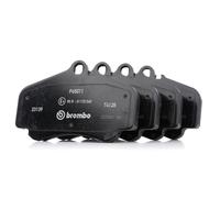 BREMBO P 65 011 Juego de pastillas de freno