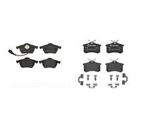 Brembo P 85 045 Pastillas De Frenos + 448P85020 Pastillas Freno, Set De 4