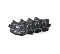 BREMBO Juego de 4 pastillas de freno para VOLKSWAGEN: Golf, Scirocco, Passat, Eos, Golf Cabriolet & SEAT: Leon & SKODA: Octavia (Ref: P 85 095X)