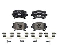 BREMBO Juego de 4 pastillas de freno para VOLKSWAGEN: Golf, Scirocco, Passat, Eos, Golf Cabriolet & SEAT: Leon & SKODA: Octavia (Ref: P 85 095X)