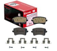 BREMBO Juego de 4 pastillas de freno para AUDI: A5, Q5, A4, SQ5 (Ref: P 85 099X)