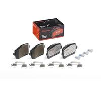 BREMBO Juego de 4 pastillas de freno para AUDI: A5, S5, Q5, RS5, S4, A4, SQ5 (Ref: P 85 100X)