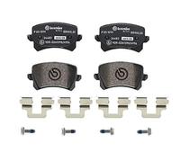 BREMBO Juego de 4 pastillas de freno para VOLKSWAGEN: Tiguan, Sharan, Passat, CC, Golf & AUDI: Q3, RS Q3 & SEAT: Alhambra (Ref: P 85 109X)