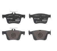 BREMBO Juego de 4 pastillas de freno para VOLKSWAGEN: Tiguan, Golf, Passat, Touran, T-Roc, Arteon & AUDI: S3, TT, Q2, A3, Q3 (Ref: P 85 124X)