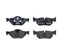 BREMBO Juego de 4 pastillas de freno para BMW: SÃ©rie 3, SÃ©rie 1, X1 (Ref: P 06 038X)