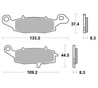 Juego de pastillas de freno BREMBO 7KA1907