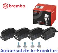 BREMBO Pastillas Freno TRASERAS AUDI A1 Q3 SEAT ALHAMBRA SKODA OCTAVIA VW PAS...
