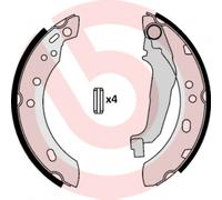BREMBO S 56 507 Juego de zapatas de frenos trasero para Nissan Micra