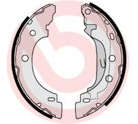 BREMBO S 68 523 Juego de zapatas de frenos trasero para Kangoo Logan Sandero Cli