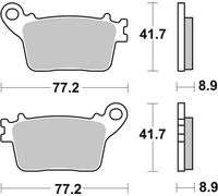 Brembo S.p.A. Pastillas de freno carbocerámicas - 07HO5907