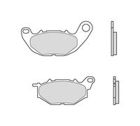Brembo S.p.A. Pastillas de freno de carretera de metal sinterizado - 07YA52SA