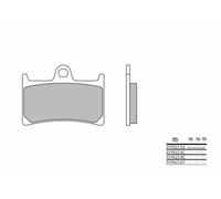 Brembo S.p.A. Pastillas de freno de cerámica de carbono - 07YA23RC