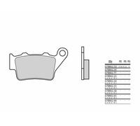 Brembo S.p.A. Pastillas de freno Off-Road metal sinterizado - 07BB02SX