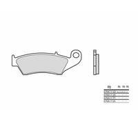 Brembo S.p.A. Pastillas de freno Off-Road metal sinterizado - 07KA17SD