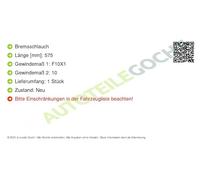 Brembo T 56 055 Tubo de freno