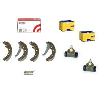 Brembo Zapatas de Freno + Cilindros para Chevrolet Matiz M200,M250 0.8 LPG 38 Kw