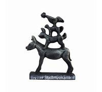 Bremen Germany - Imán para nevera (resina, hecho a mano, ideal para decoración del hogar y la cocina, regalo