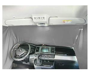 Bremer SITZBEZÜGE Blackout - Cortinas para Parabrisas Delanteros compatibles con Fiat Ducato Tipo 250 a Partir de 2006, protección Solar, Accesorios de Camping, Cortinas Opacas