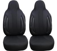 BREMER SITZBEZÜGE Dimension Pilot - Fundas de Asiento de Coche compatibles con Opel Karl Conductor y Pasajero de 2015-2019 / Juego de Fundas Protectoras de Asiento de Coche, Paquete de 2 en Color