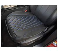 BREMER SITZBEZÜGE Funda de Asiento de Piel sintética Negra con Costuras Azules Compatible con Ford Ranger OT406