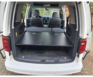 BREMER SITZBEZÜGE Multiflexboard Plegable Compatible con VW Caddy a Partir de 2003 - 2022, extensión de Cama, Camping, Accesorios para Caravana, Cama de campista, cojín para Dormir, Altura Aprox. 31