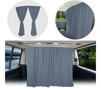BREMER SITZBEZÜGE Separación para Cabina del Conductor, protección Solar, Cortina Compatible con Mercedes Vito W638 W639 W447 Gris Camping RV Accesorios