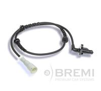 BREMI Sensor De Revoluciones Trasero ABS Para Renault Clio II BB_ CB_ Con Cable