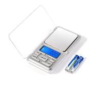 Brencco Báscula de Precisión 500 g/0,01 g con Tara y Pantalla LCD