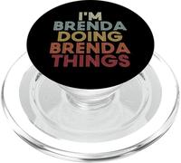 Brenda Name Brenda Personalized Name First Given PopSockets PopGrip para MagSafe