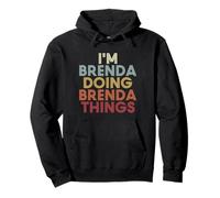 Brenda Name Brenda Personalized Name First Given Sudadera con Capucha