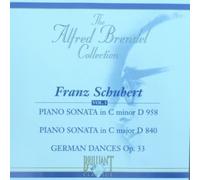 BRENDEL EDITION:SCHUBERT PIANO SONATA D 958, D 840, GERMAN DANCES OP.33 - VIENNA 1968