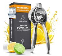 Brendo Exprimidor de Limón Premium - Exprimidor Manual tamaño cítricos | Tecnología de exprimido 100% | Máxima frescura y Sabor | Apto para lavavajillas - Espremedor Citrinos Ideal