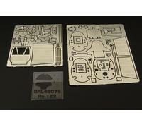 Brengun BRL48076 - 1/48 Hs-123 Interior ( Esci,Italeri Kit) - Juego de