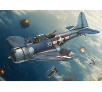 Brengun BRP144019 - 1/144 SBD-5 Dauntless "Teatro Del Pacífico" - Nuevo
