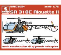 Brengun BRS72024 - 1:72 SA 318C Alouette II - Nuevo